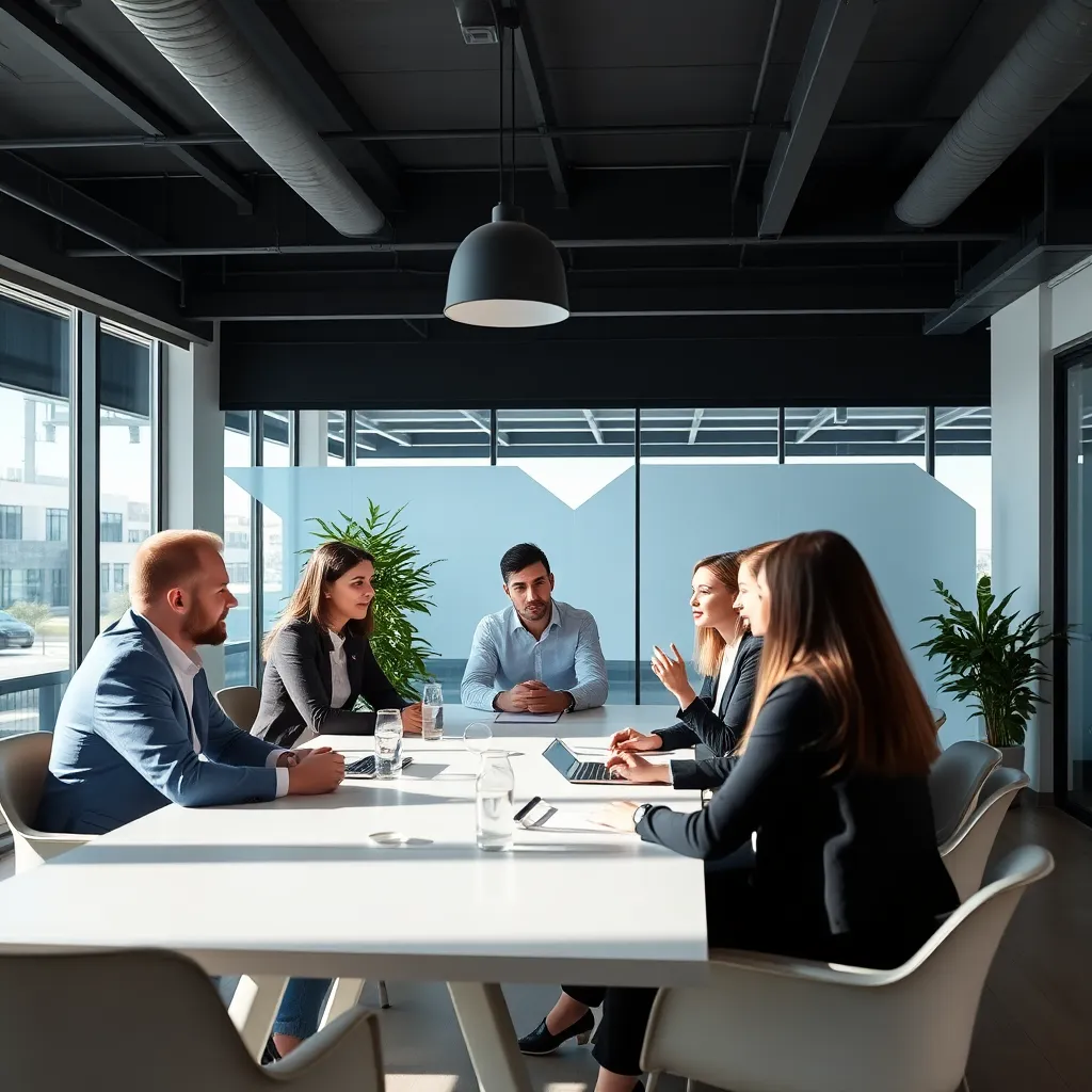 Nederlandse professionals in vergadering met open communicatie