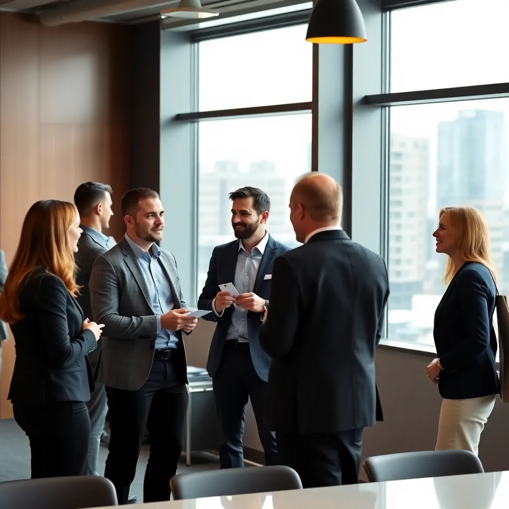 Professionals in gesprek tijdens een vergadering